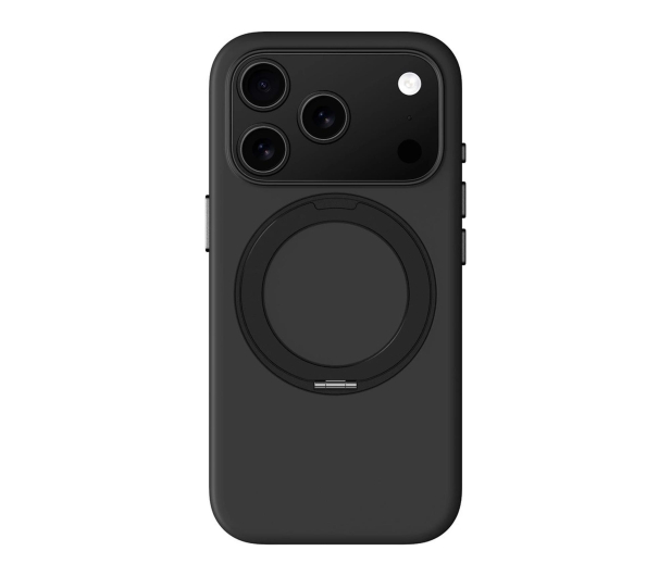 AmazingThing Cloudie na iPhone 17 Pro Max z podstawką - czarne - 1526893 - zdjęcie 2